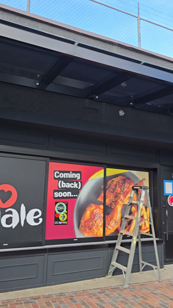 Nandos Storefront Awning