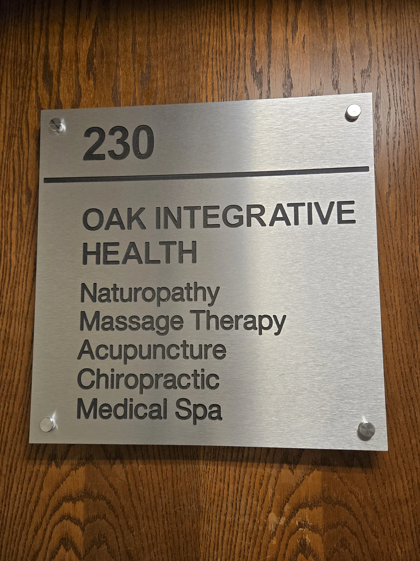 Acrylic Panel Signs